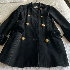 Vintage suede leather jacket